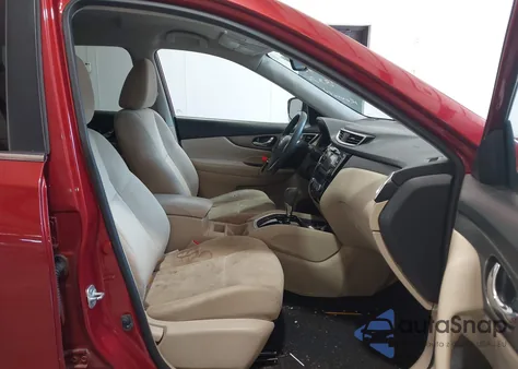 2016 Nissan Rogue Sv из США, поврежденный, VIN KNMAT2MT2GP638375